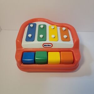 Little Tikes Baby‎ Preschool Toddler Tap A Tune Red Piano Xylophone Music Toy